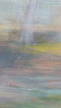 Load and play video in Gallery viewer, Abstract Seascape Painting 'The Blues of Daybreak.'