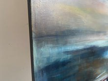 Load image into Gallery viewer, Abstract Seascape Canvas 'The Blues of Daybreak.'