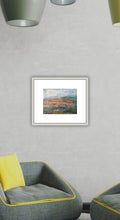 Load image into Gallery viewer, Mountain Landscape in Autumn - (Acrylic painting on Paper)