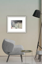 Load image into Gallery viewer, Mixed Media Art Ehrwald Austrian Alps A3 Overpainted Photograph for Wall Art