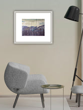Load image into Gallery viewer, Mixed Media Art Overpainted Photograph of Italian Alps A3 Landscape Wall Art
