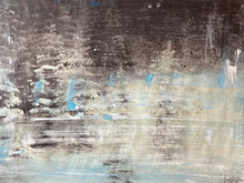 Load image into Gallery viewer, Mixed Media Art Ehrwald Austrian Alpine Overpainted Photograph for Wall Art