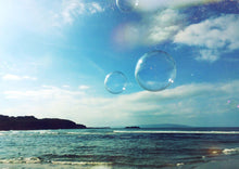 Load image into Gallery viewer, West Strand Bubbles, Portrush Giclee Print - Orla Gilkeson Art
